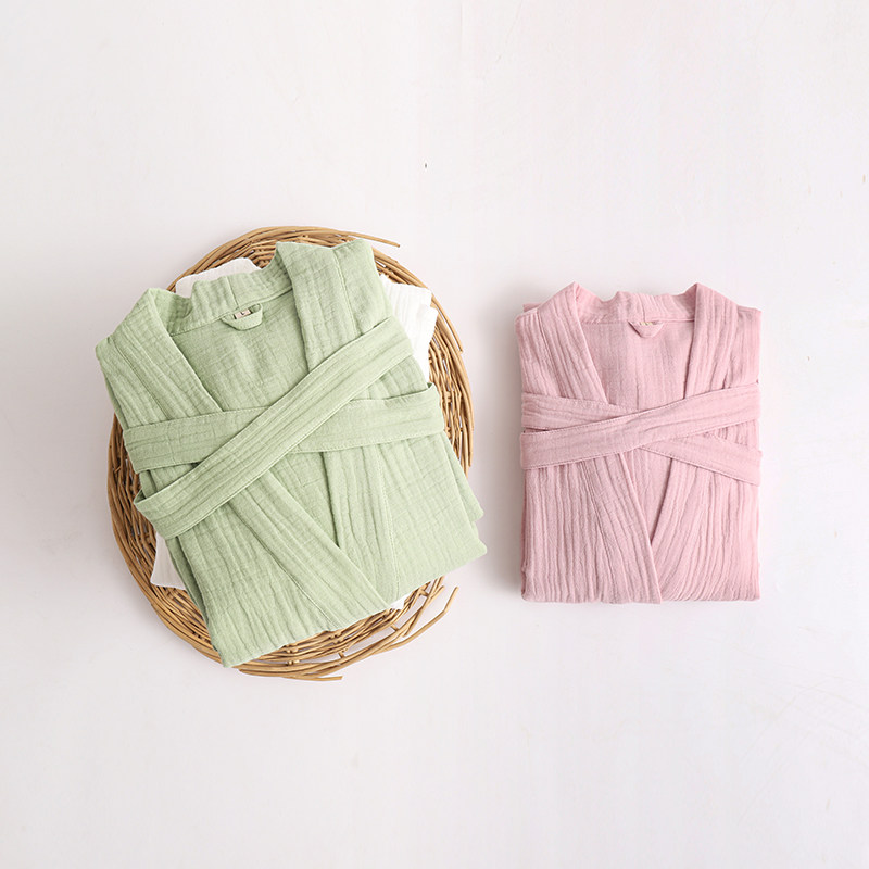 夏季纱布浴袍男女全棉睡袍透气吸水速干浴衣可穿浴巾汗蒸服,女士内衣/男士内衣/家居服,睡袍/浴袍,淘宝优惠券,粉丝福利购,淘宝优惠卷