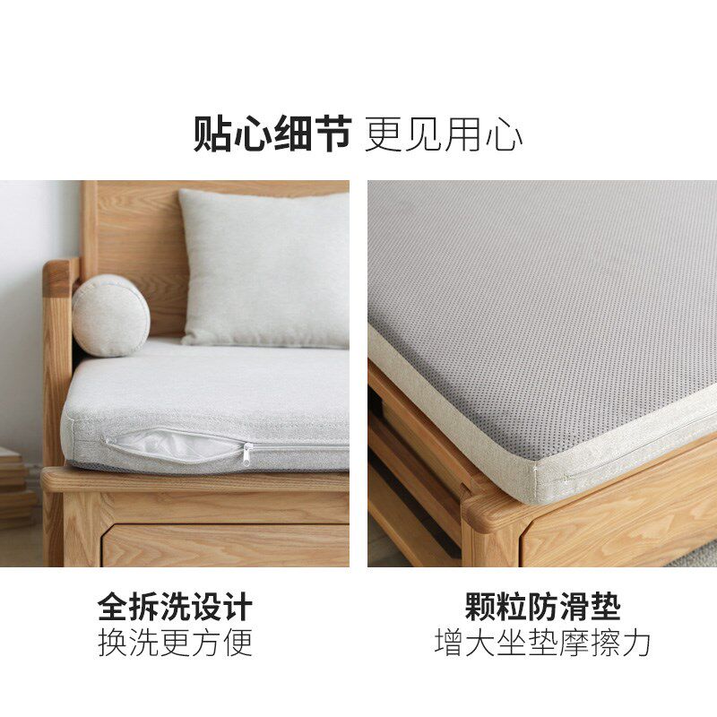 方迪新中式实木罗汉床现代简约小户型推拉床可伸缩多功能箱体沙发,住宅家具,沙发床,淘宝优惠券,粉丝福利购,淘宝优惠卷