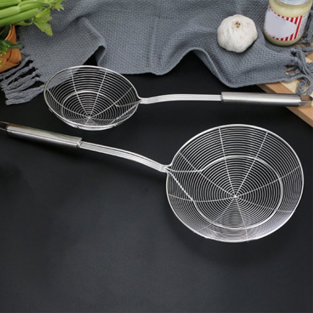 新品Strainer Ladle Spoon, Slotted Spoon, Pearl Scoop,Kitchen