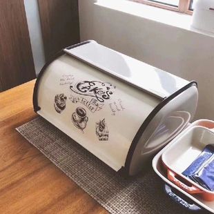 Home Storage Bin 速发Metal Kitc Box Containers Kitchen Bread