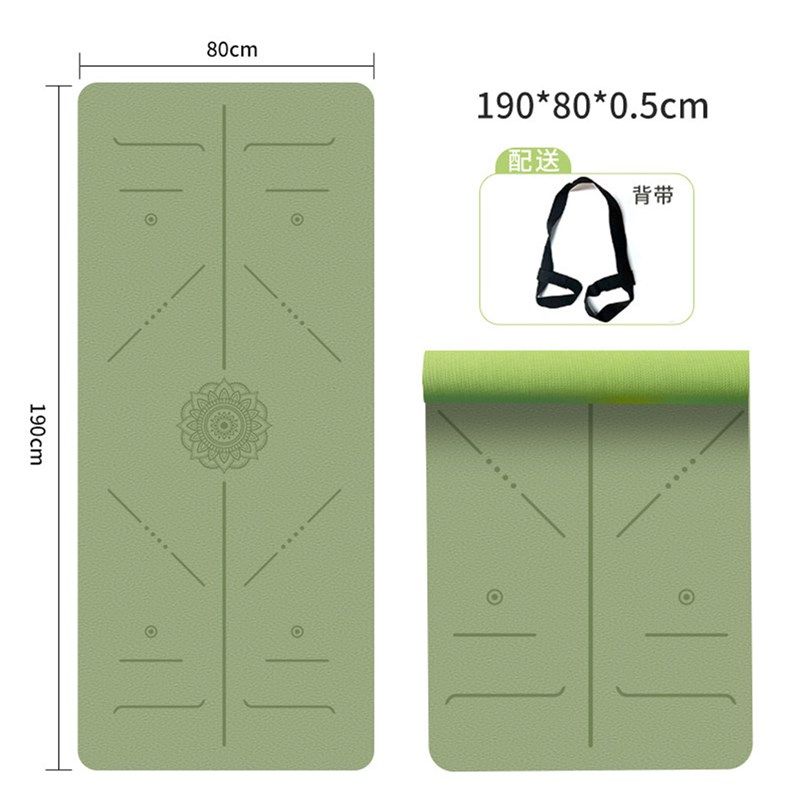 天然橡胶瑜伽垫专业防滑无味女加厚男健身地垫家用初学者隔音纯色,运动/瑜伽/健身/球迷用品,瑜伽垫,淘宝优惠券,粉丝福利购,淘宝优惠卷