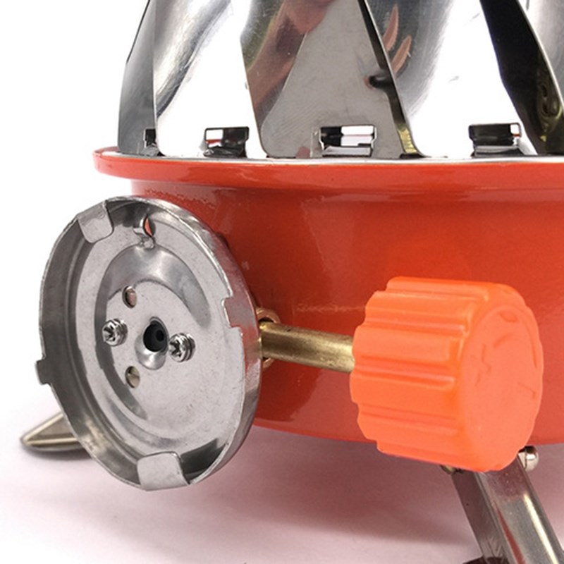 Portable Windproof Camping Stove Gas stainless steel outdoor