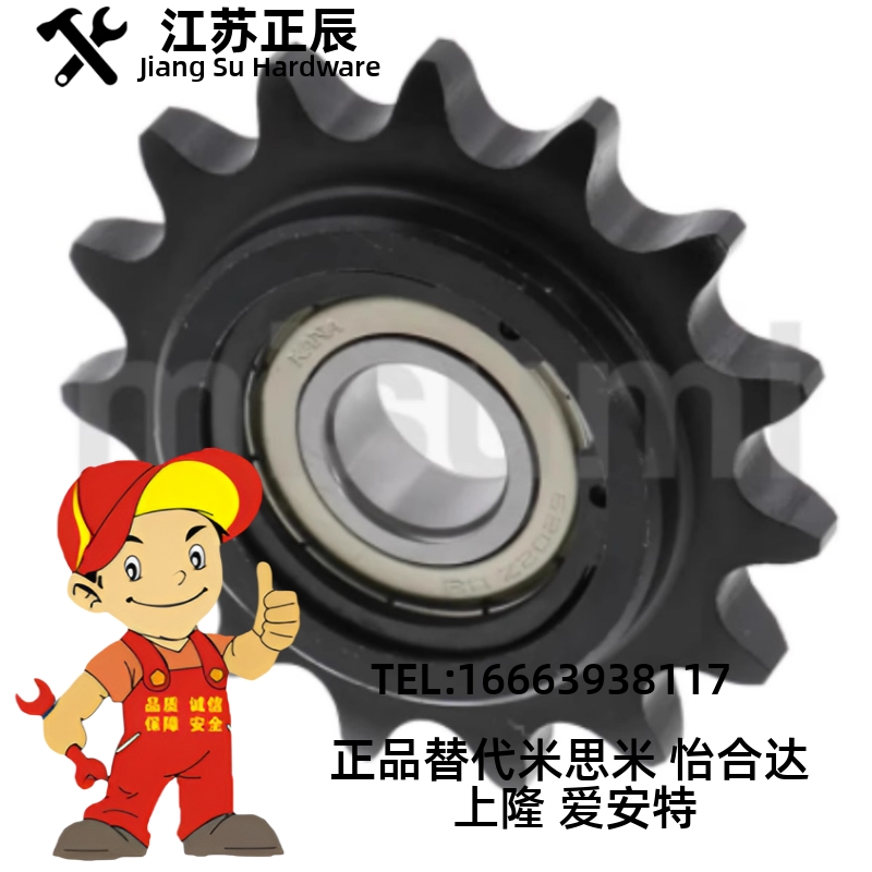 DRC25 35 40 50 60 80-15 16 17 18 19 20-6 8 10 12 惰链轮替代