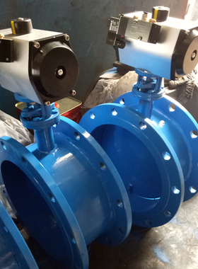 气动通风蝶阀法兰D641W-1C高温热风废B气尘烟DN200 300 400风阀50