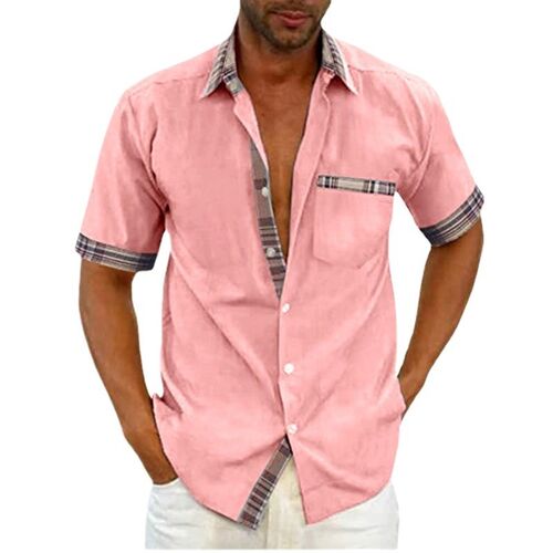 新品Summer 2023 Men's Non Iron Cardigan Short Sleeve Fashion