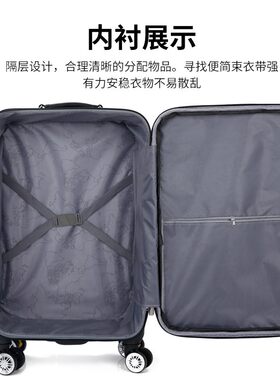 新疆牛津布旅行箱万向轮拉杆箱男女学生行李箱密码箱20寸24寸