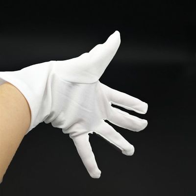 厂家1 Pair Men White Formal Gloves Tuxedo HonorR Guard Parad