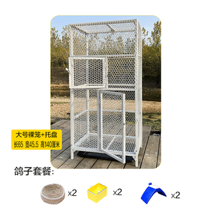 鸡笼子家用室外养鸡笼家用农村鸡窝兔子鸽子笼子大号阳台无臭养鸡