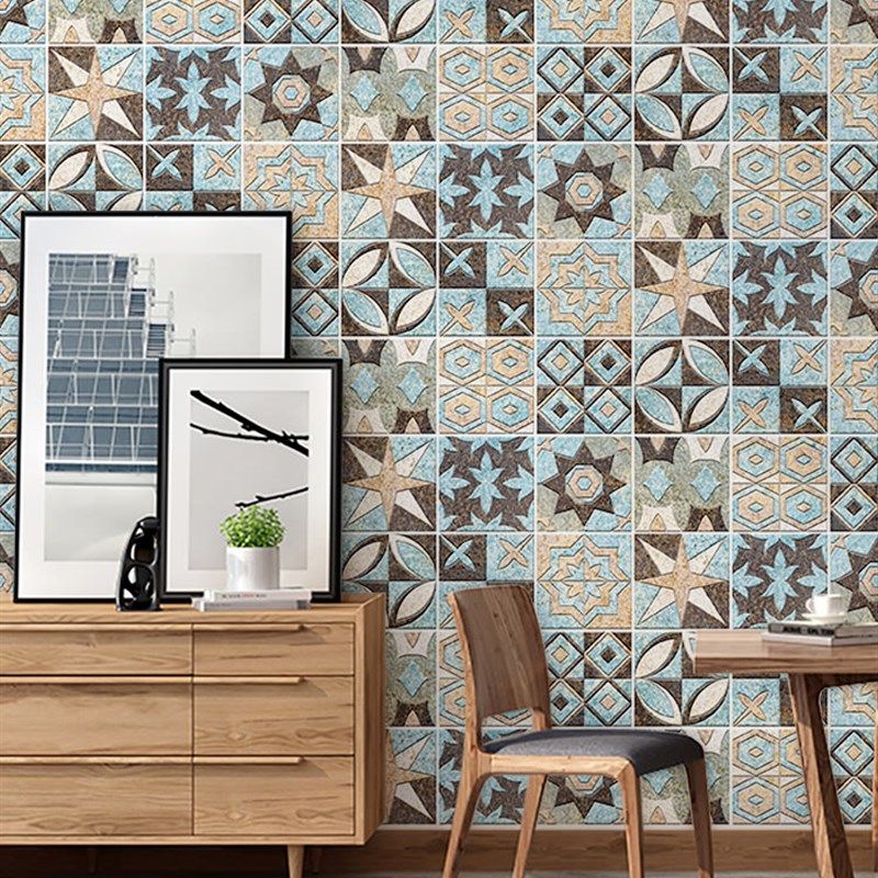 瓷砖贴纸卫生间地面装饰防水耐磨花砖翻新地贴自粘阳台地板贴墙贴,家居饰品,软装墙贴,淘宝优惠券,粉丝福利购,淘宝优惠卷