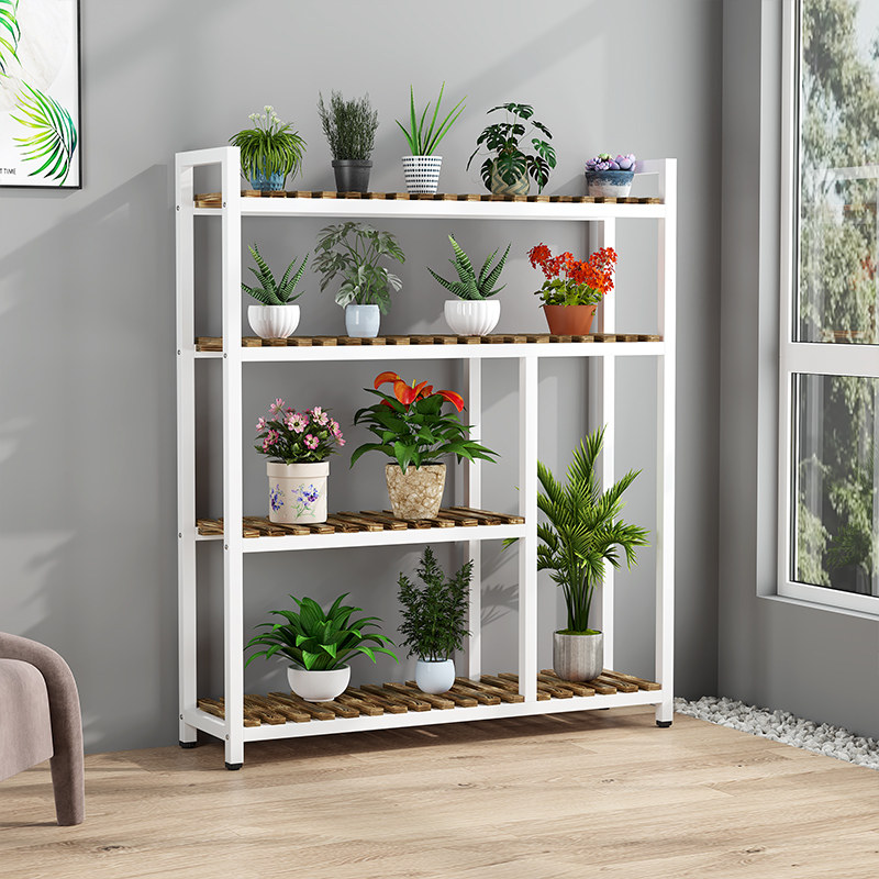 铁艺花架子阳台靠墙室内客厅简约现代绿萝花盆架落地式阳台置物架,住宅家具,花架/花几,淘宝优惠券,粉丝福利购,淘宝优惠卷