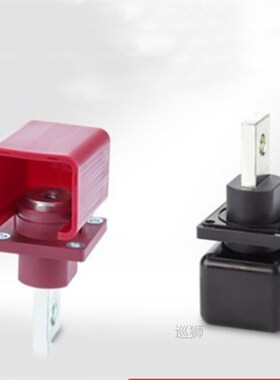 2 pcs Through The Square 300A All-copper Battery Post Throug