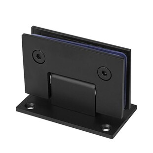 90 Degree Wall to Glass Shower Door Hinge for 8-12mm Glass,