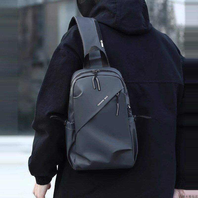 胸包男防水牛津布休闲通勤纯色斜挎包新款斜背包斜肩包单肩包男式,箱包皮具/热销女包/男包,胸包,淘宝优惠券,粉丝福利购,淘宝优惠卷