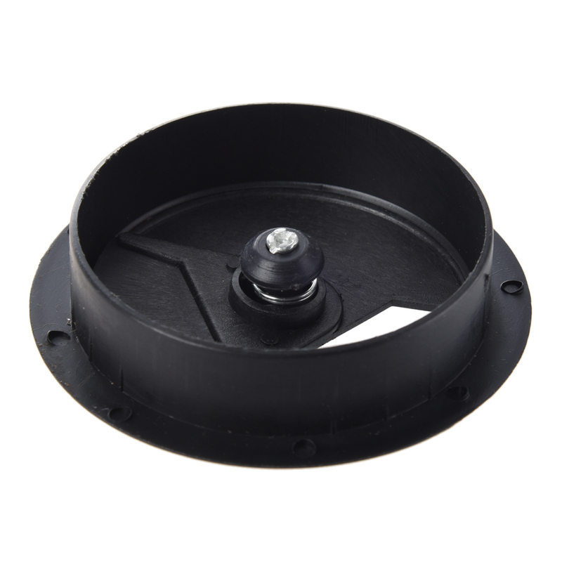 推荐3 Pcs Desk 60mm Dia Grommet Cable Cord Hole Cover Black