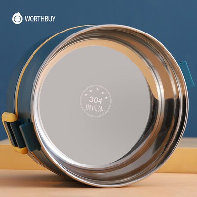 Portable Lunch Box For Kids School Thermal Food Container Le