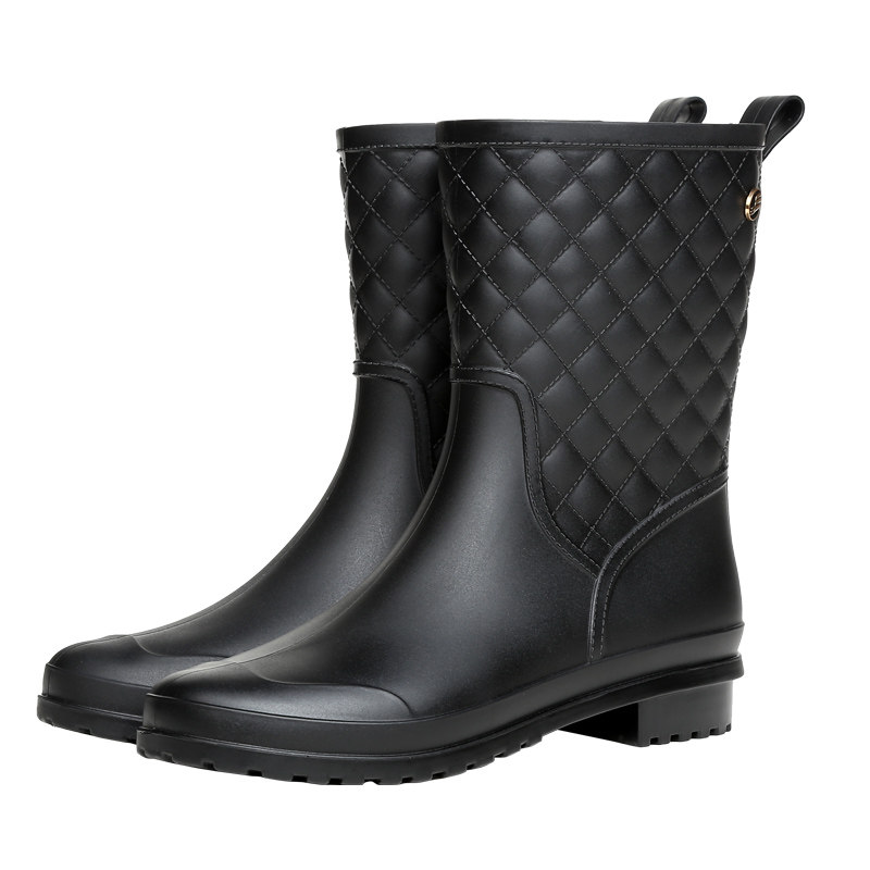 雨鞋女时尚款外穿防滑防水中筒加绒女士雨靴胶鞋套鞋水鞋女式雨鞋,居家日用,雨鞋/雨靴,淘宝优惠券,粉丝福利购,淘宝优惠卷