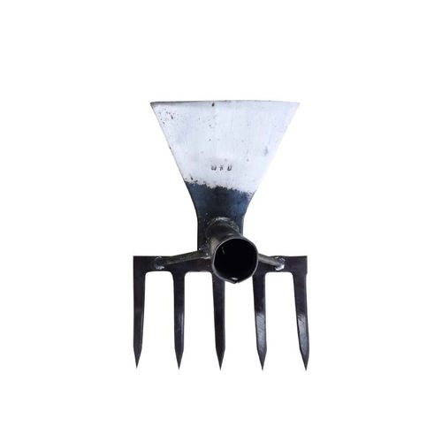 锄头家用除草种菜两用耙锄搂草平地钉耙农用工具锰钢开荒挖笋神器