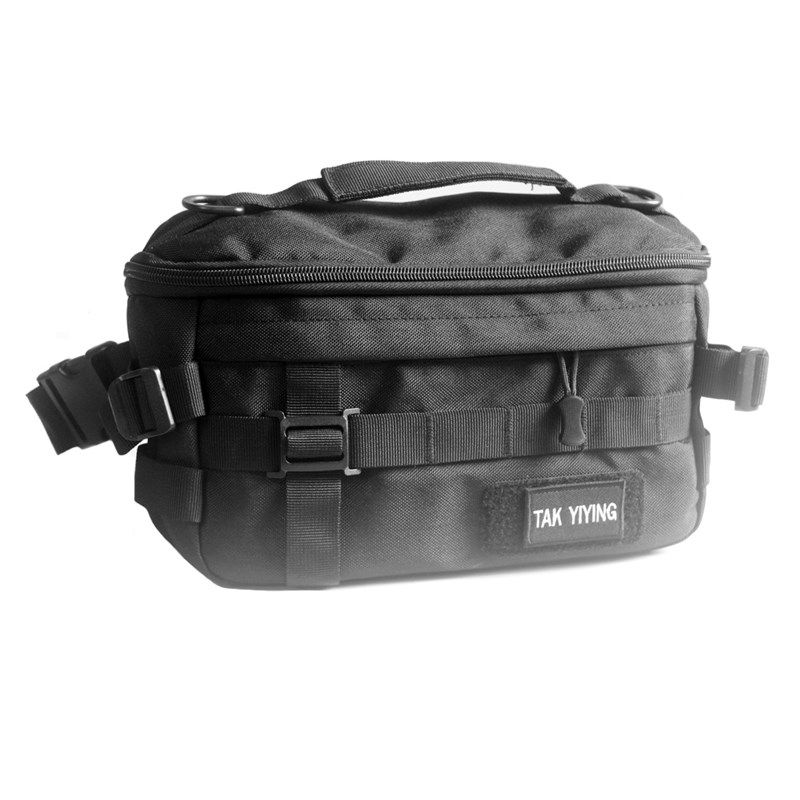 户外多功能腰包男斜挎单肩工具小背包骑行耐磨防水工地户外路亚包