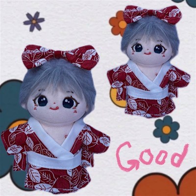 娃衣10cm海星体正常体棉花娃娃15cm20cKm古装衣服和服日式和风套