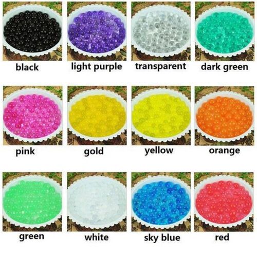 10000 Pcs Water Beads Pearl Shaped Crystal Soil Water Beads