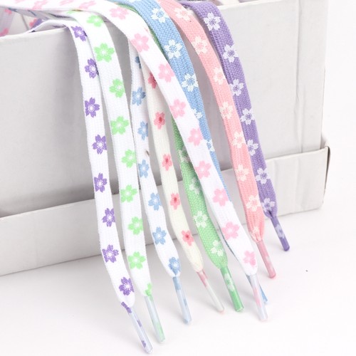 极速New Sakura Shoelaces Flat Little Daisies Shoe laces-封面