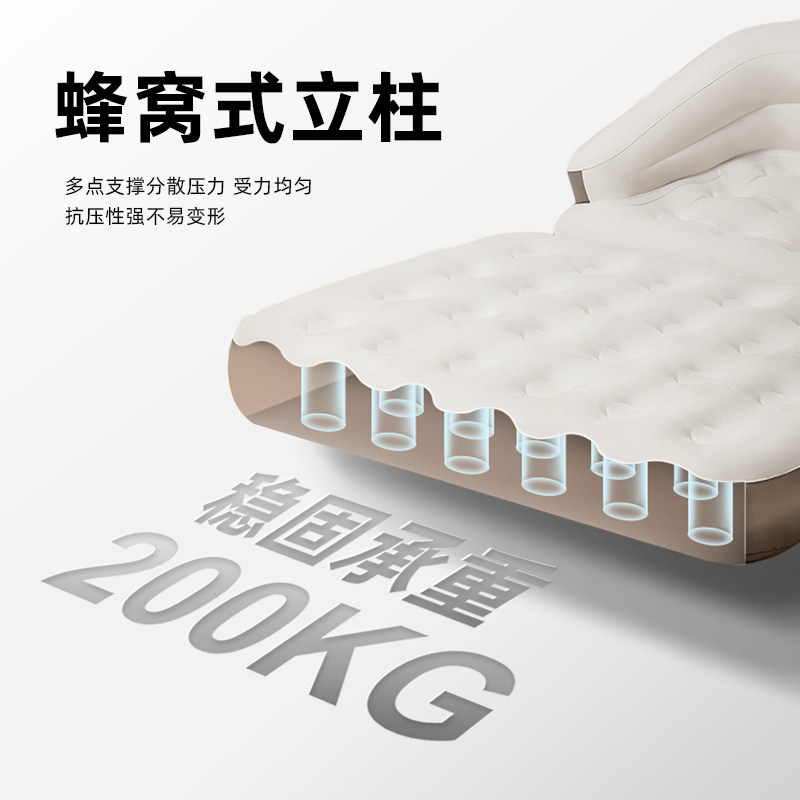 探险者充气沙发户外床垫打地铺户外便携折叠露营懒人双人冲气垫床