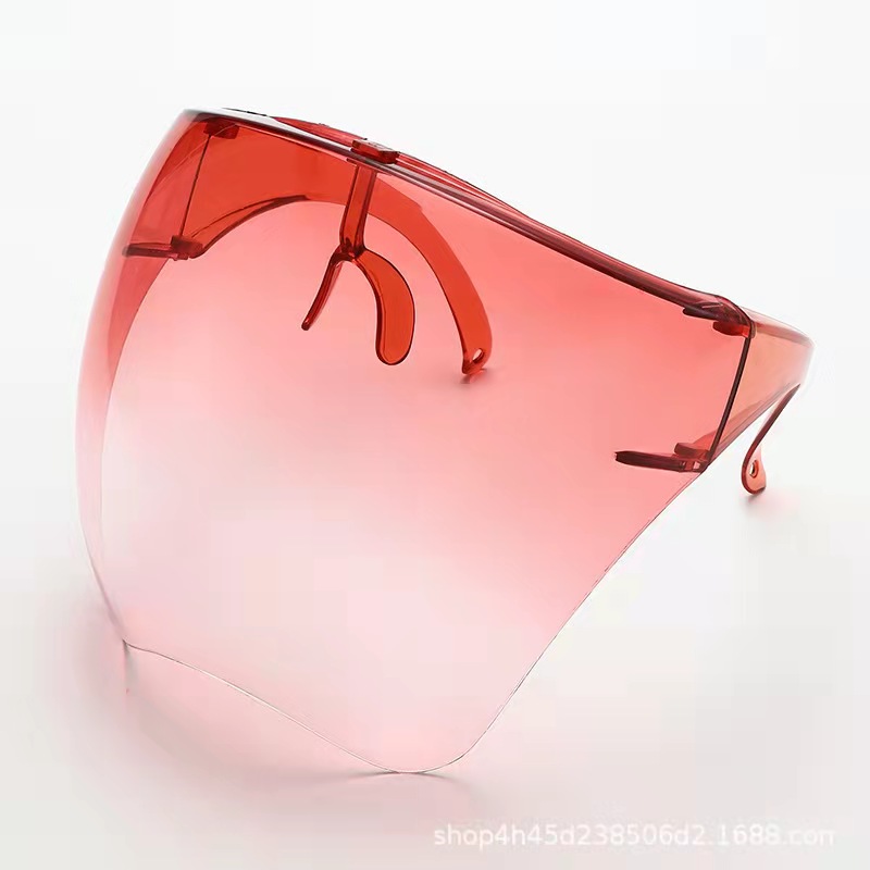 推荐Oversized Protective Faceshield Visor Glasses Men Women