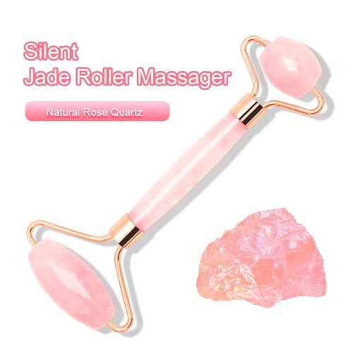 Dropshipping Jade Roller Face Massager Rose Quartz Face Roll