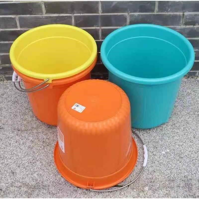 加厚塑料手提水桶洗衣泡脚洗澡y桶洗车圆桶家用大号学生宿舍储水