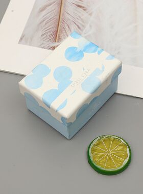 首饰盒口红盒唇膏盒子耳钉手链盒纸盒饰品盒喜糖包W装盒多彩小礼