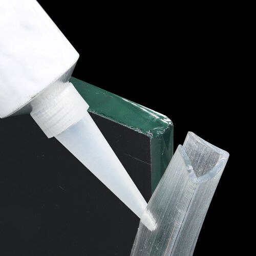 1M rubber glass shower door gap seal water retaining strip f