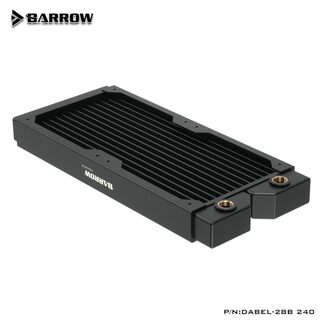 BARROW 高密度单波紫铜水冷排28MM 电脑散热器 Dabel-28b 240/360