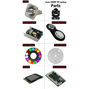 Beam 230W 7R Lighting Parts Lamp Power Supply Control Board