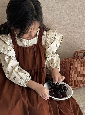 12到15岁大童女装裙子高级感2023秋装时尚套装早秋洋派女童初中生