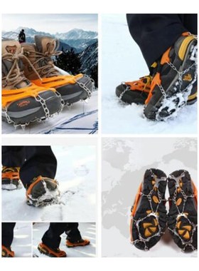 Shoes Crampons Climber Ice-Snow-Grips Mountain Microspikes T