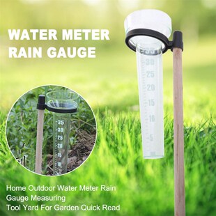 *Measuring Tool Graduated Yard Rain Gauge Water Meter Simple
