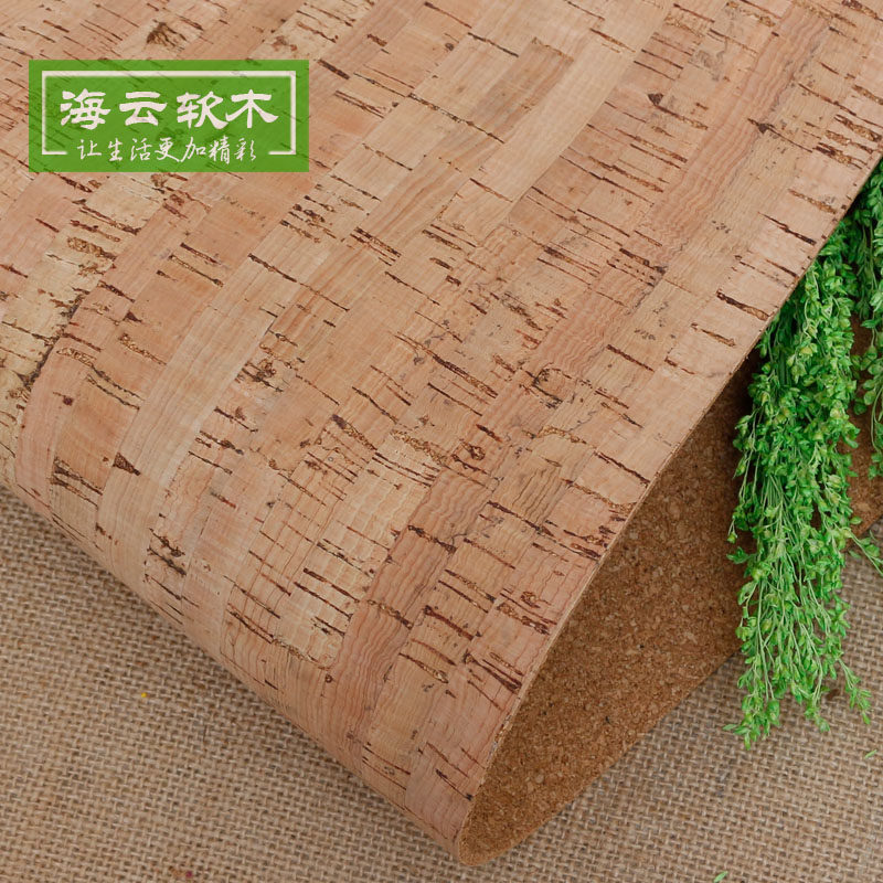 软木墙板花色软木板留言板照片墙板水松板公告栏竹节纹背景墙板