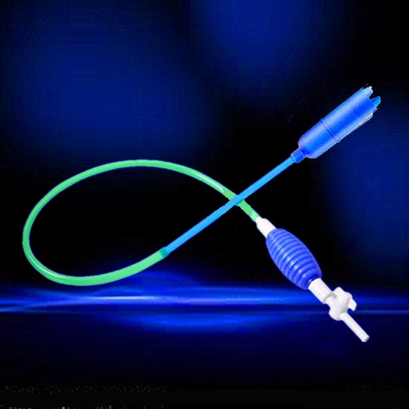 鱼缸换水器洗沙器 鱼缸抽水器鱼缸吸水器虹吸管V换水管吸便器