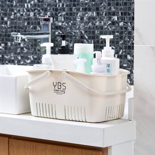 Bath-Basket Portable with Handle Makeup-Organizer Desktop-St
