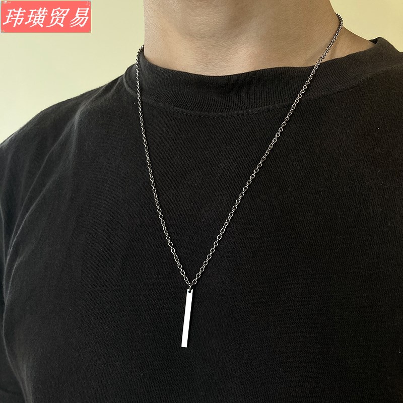 速发Hommes collier en acier inoxydable collier femmes hommes