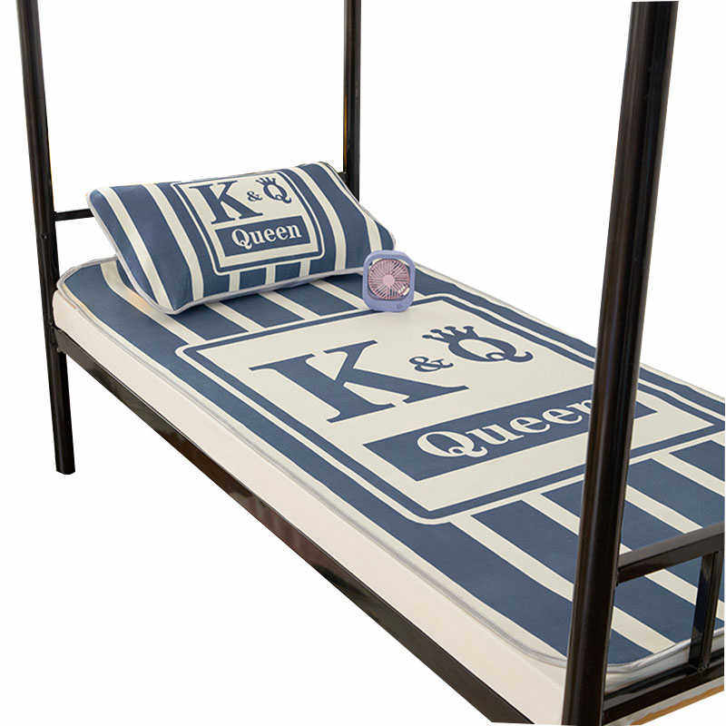 学生宿舍单人床90x190凉席80公分夏季凉感冰丝席可水洗折叠1.2,床上用品,冰丝席,淘宝优惠券,粉丝福利购,淘宝优惠卷