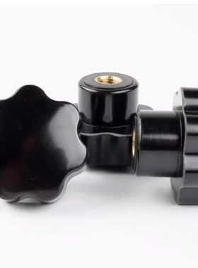 NHF5/6/8/10/12内螺纹六角旋钮 六星把手 外螺纹星型手柄NHM NHMS