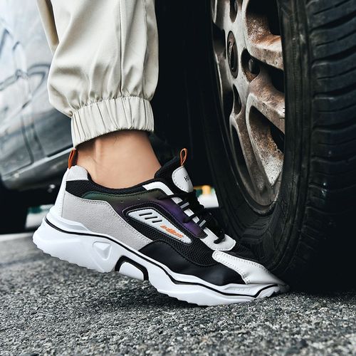 轻便男士款钢头劳保鞋带钢板夏季透气舒适防砸防刺穿四季工作防臭