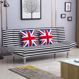 米1沙发床卧室三人米双人51简易折叠布艺沙发小户型客厅8..多功能