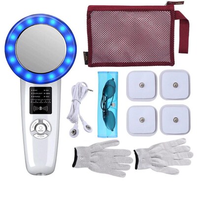 6 in 1 RF Ultrasonic Massager EMS Fat Burner Weight Loss An