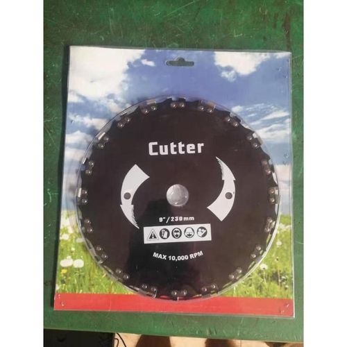 割草机配件刀片通用锯树割草机刀片打小树割灌机直角链条锯片家用