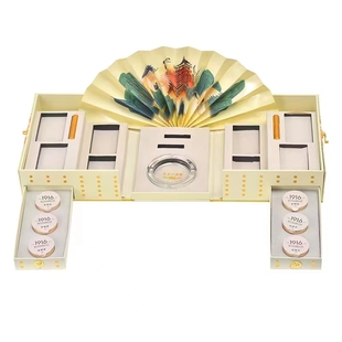 黄鹤楼礼盒1916包装盒大重九和天下中国风音乐木质轻奢礼品盒