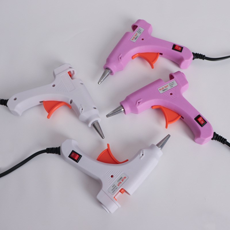 热熔胶枪调e温小号万能玻璃胶枪家用手工diy制作电热塑料胶条 胶