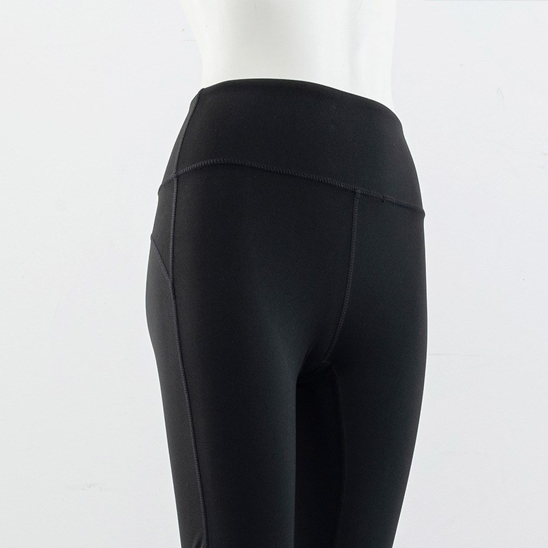 Groove瑜g伽裤微喇加绒保暖喇叭裤女加长高腰提臀阔腿运动健身休