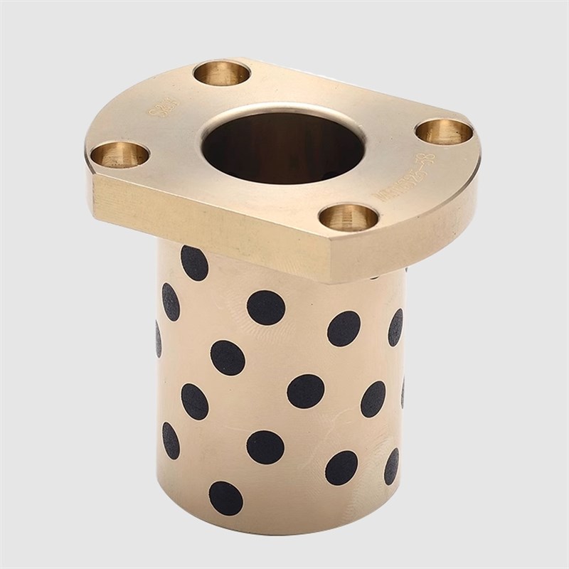 铜合金型无油衬套方法兰型OLBK-D6-D8-D10-D12-L15-L20-L25-L30